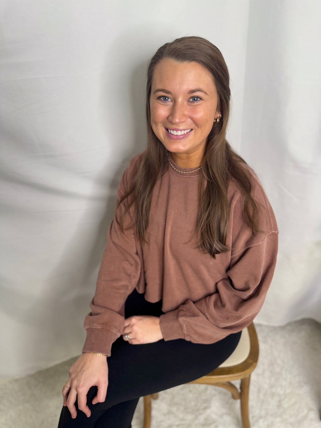 The Double Zero Cropped Pullover