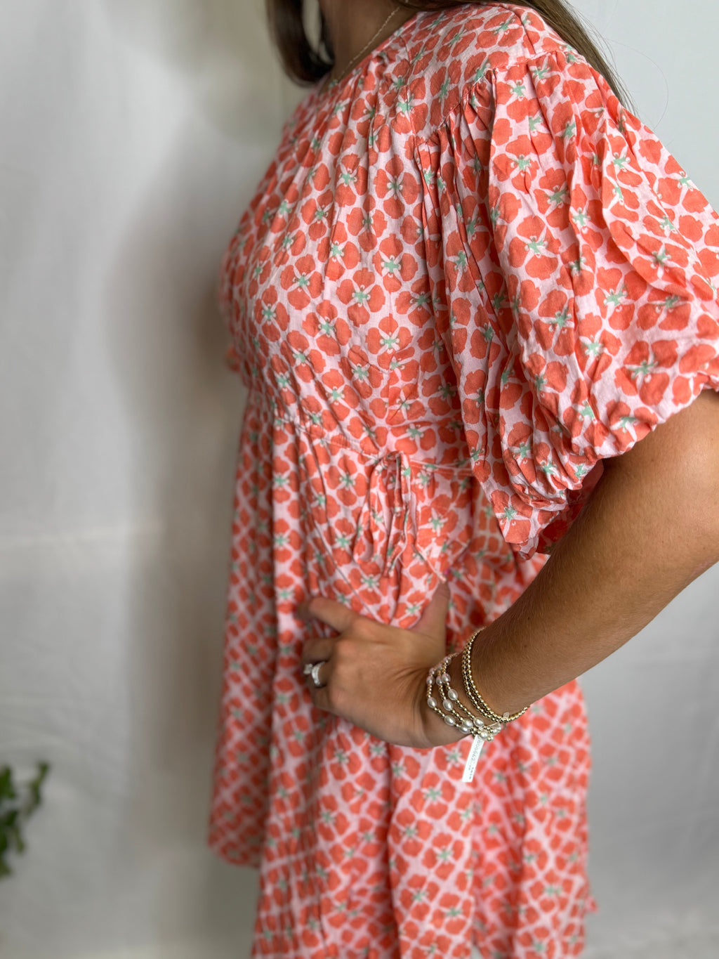The Printed Puff Sleeve Dress