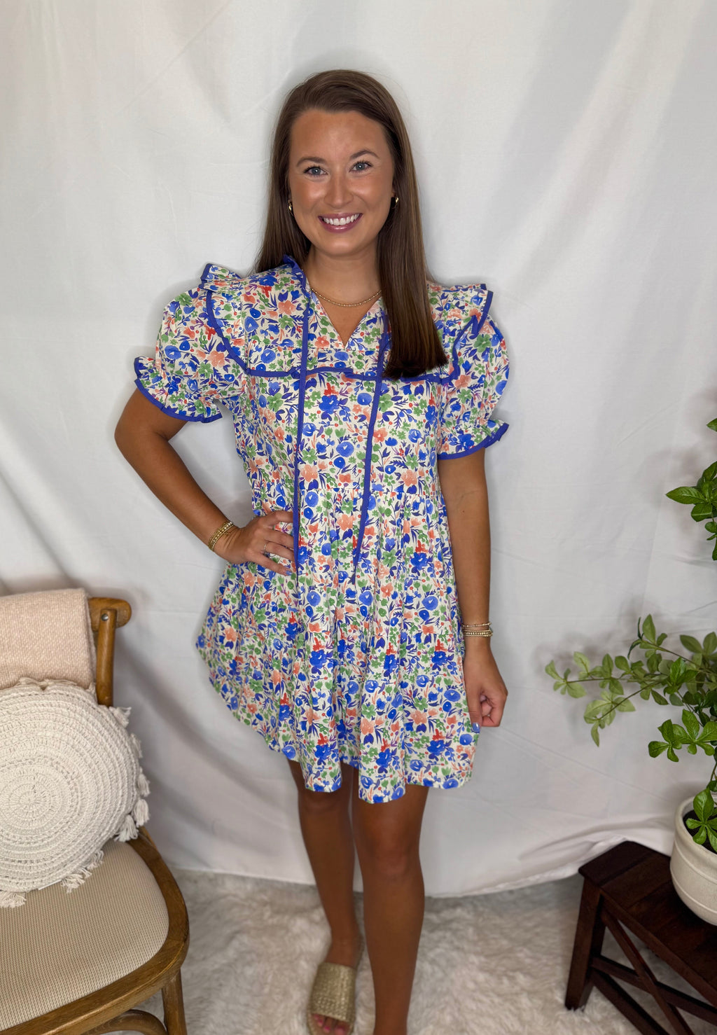 The Garden Party Ruffle Dress