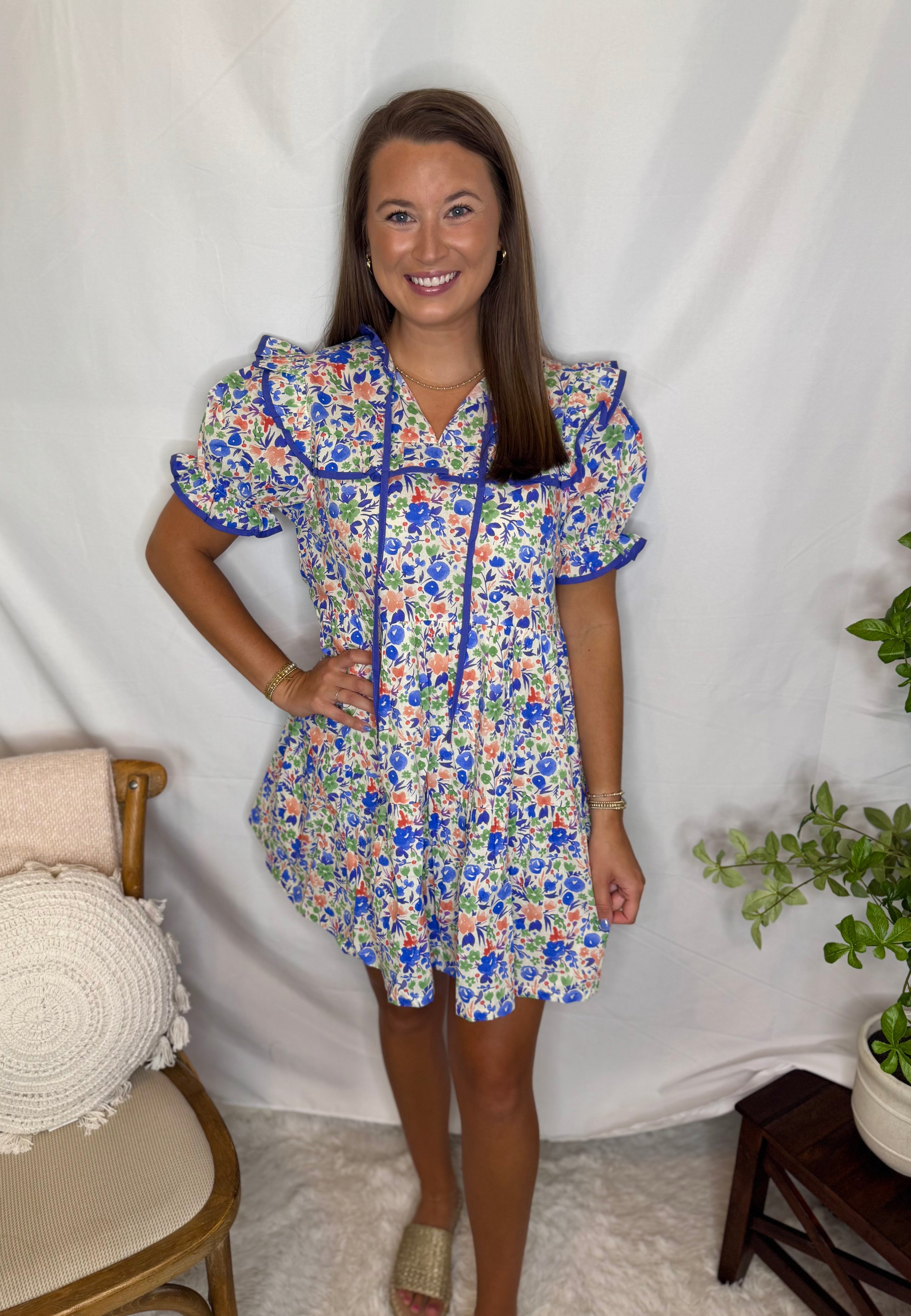 The Garden Party Ruffle Dress
