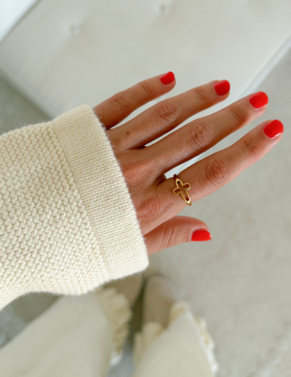 Open Cross Ring