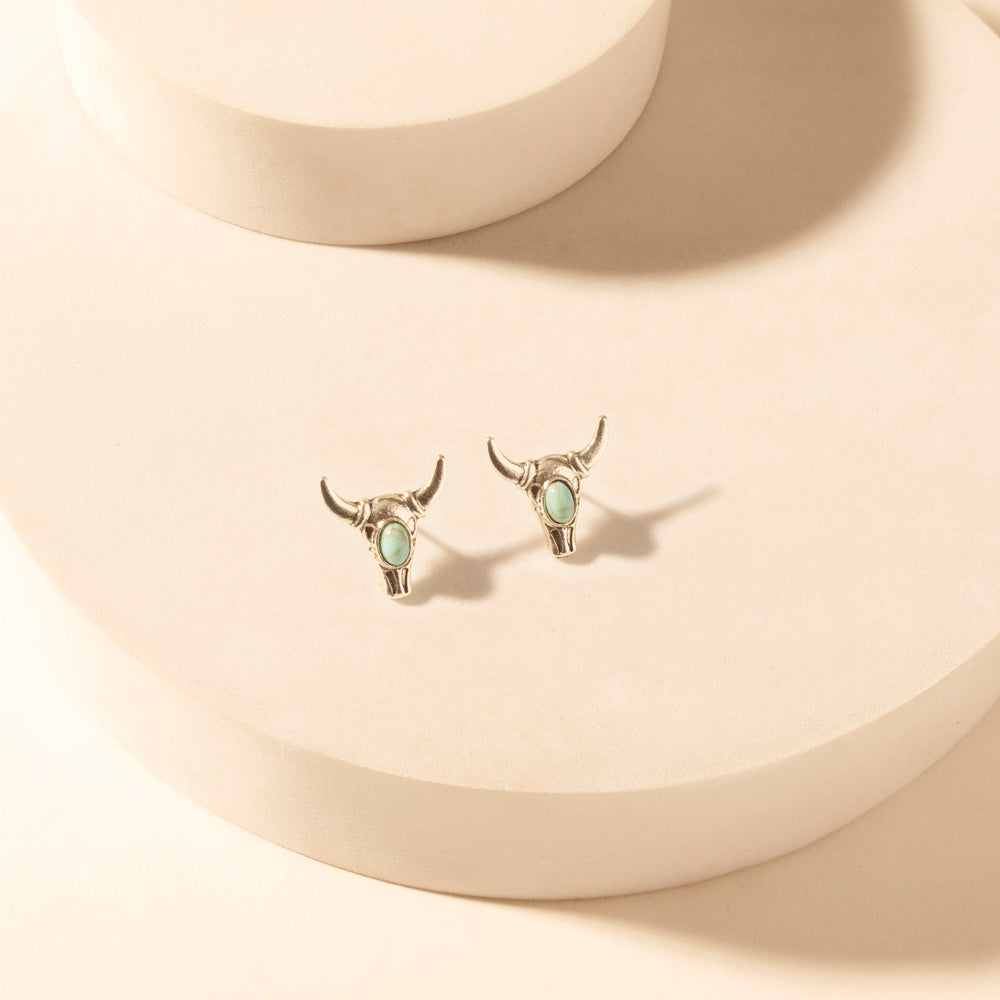 Myra Sonoran Stud Set in with turquoise detail in premium style