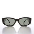 90s Bold Rectangular Wrap Style Sunglass - Sevan